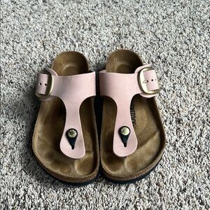 Birkenstock big buckle Pink Sandals
